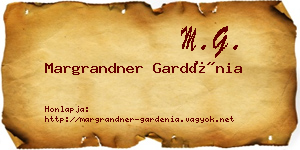 Margrandner Gardénia névjegykártya